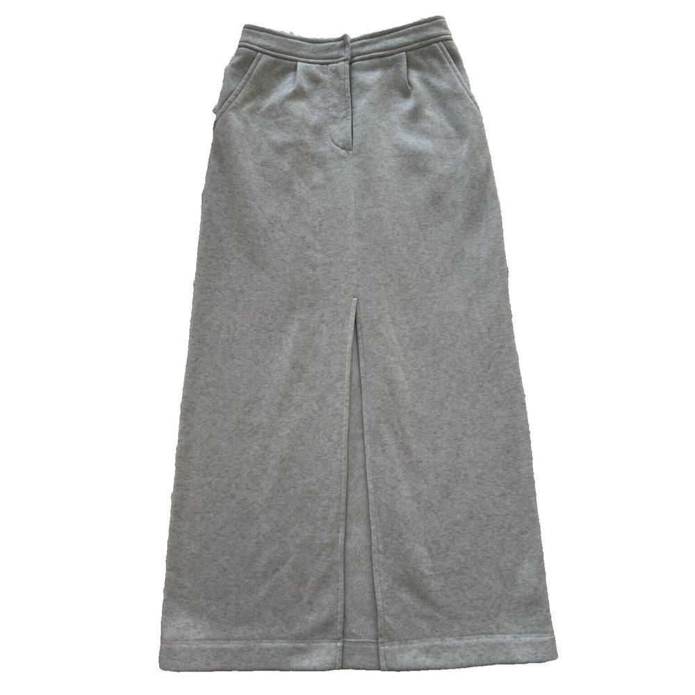 Anthropologie Sunday In Brooklyn Skirt Womens XS Gray Heather Maxi Sweats Casual